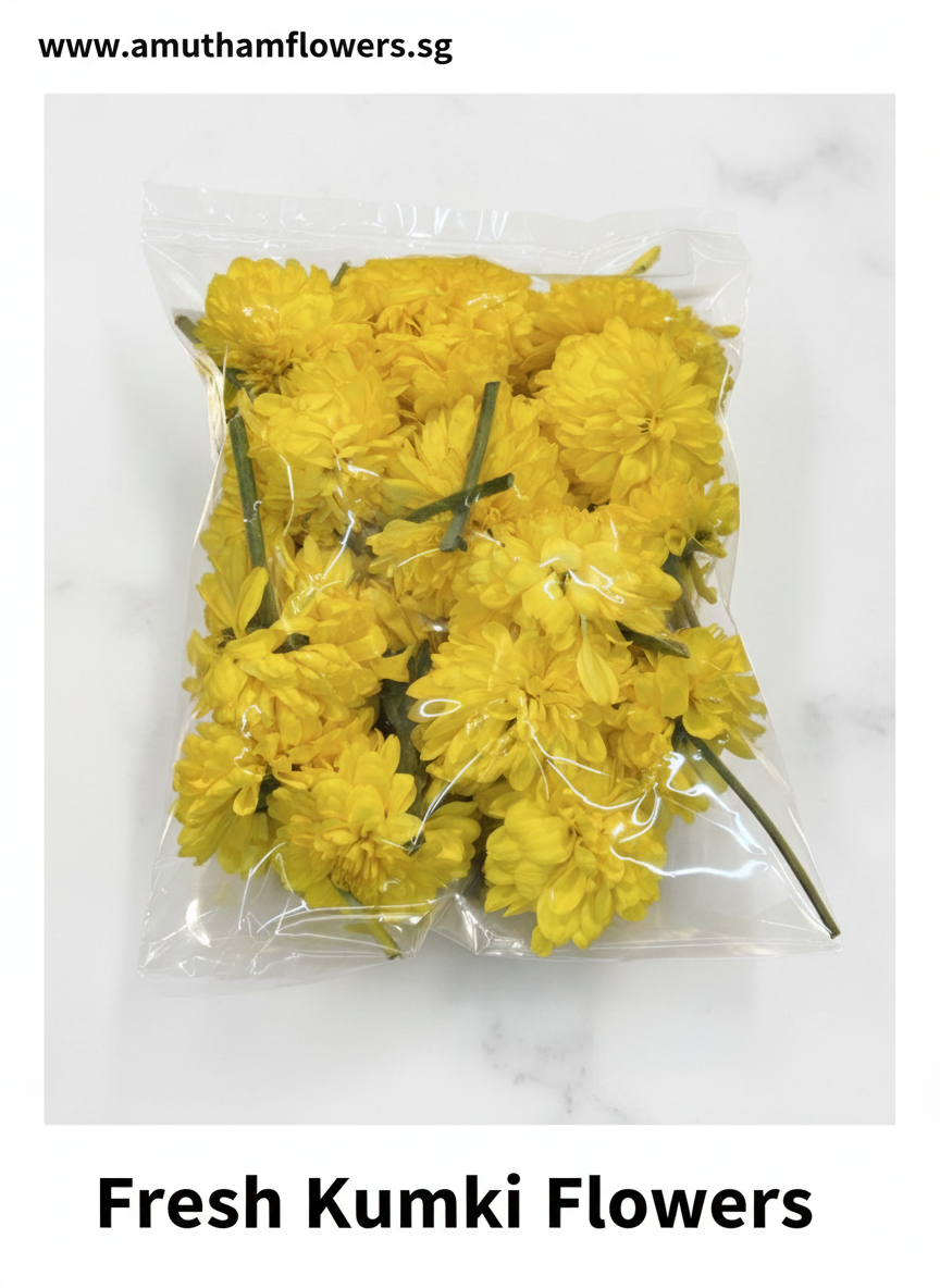 India Kumki Flowers Packet