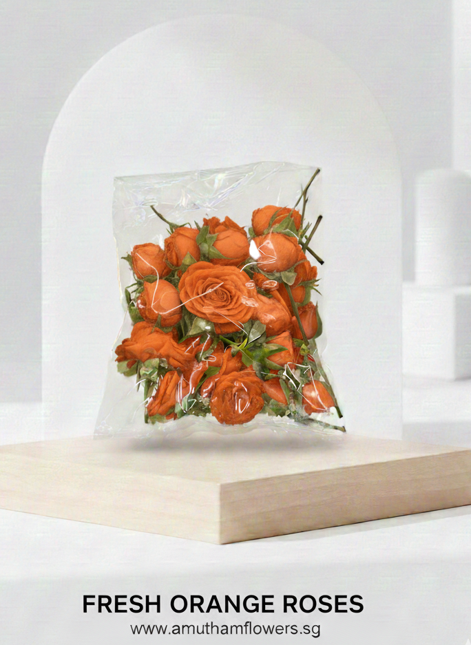 Orange Rose Packet