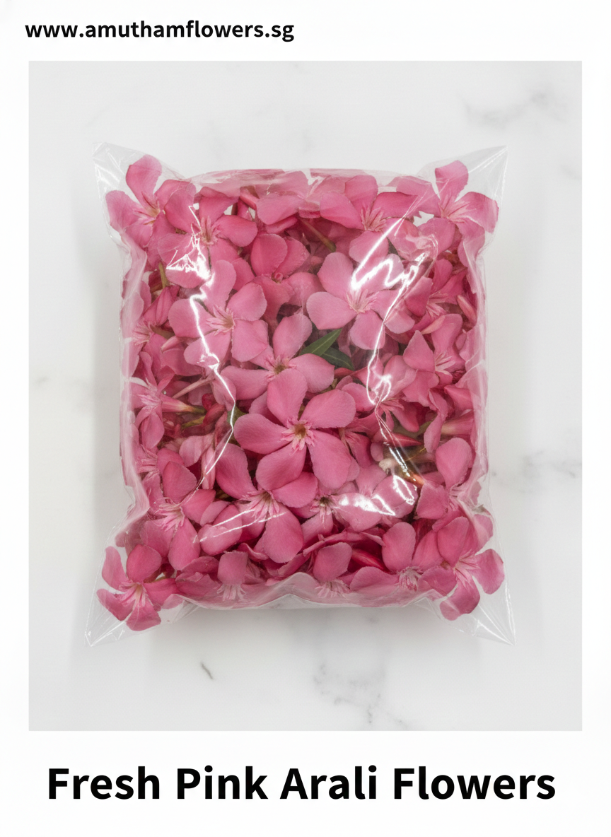 Pink Arali Flowers Packet