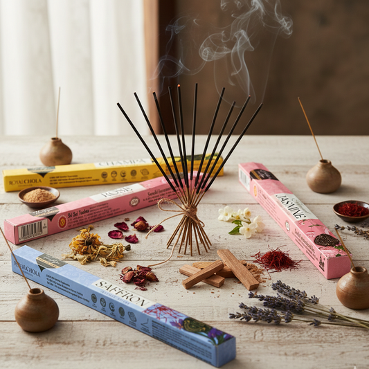 Royal Chola Incense Sticks 1 box of 28sticks